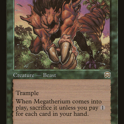 Megatherium [Mercadian Masques]