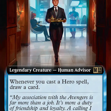 Jarvis, Earth's Mightiest Butler (Extended Art) [Marvel Super Heroes Commander]