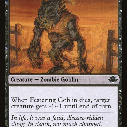 Festering Goblin [Dominaria Remastered]