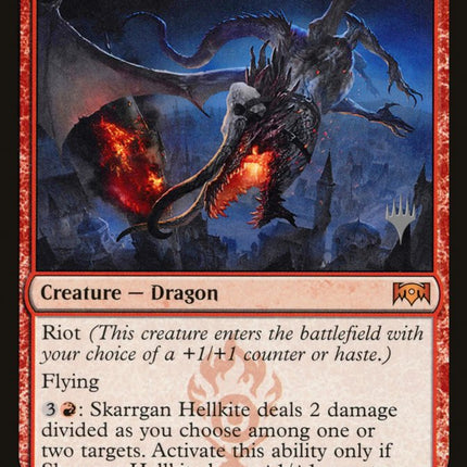 Skarrgan Hellkite (Promo Pack) [Ravnica Allegiance Promos]