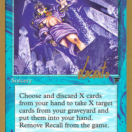 Recall (Michael Loconto) [Pro Tour Collector Set]