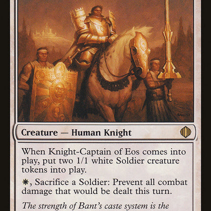 Knight-Captain of Eos [Shards of Alara]