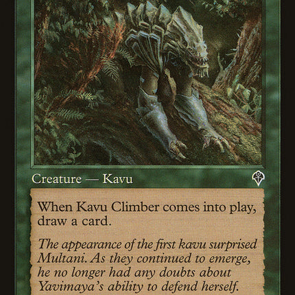Kavu Climber [Invasion]
