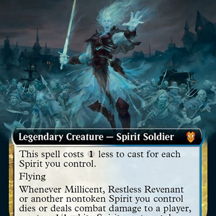Millicent, Restless Revenant (Extended Art) [Innistrad: Crimson Vow Commander]