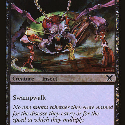 Plague Beetle (Premium Foil) [Tenth Edition]