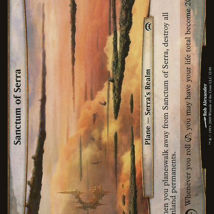 Sanctum of Serra (Planes) [Planechase Planes]