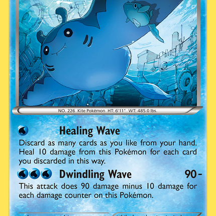 Mantine (27/114) [XY: Steam Siege]