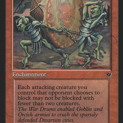 Goblin War Drums (Heather Hudson) [Fallen Empires]