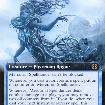 Mercurial Spelldancer (Extended Art) [Phyrexia: All Will Be One]