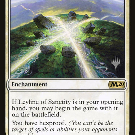 Leyline of Sanctity (Promo Pack) [Core Set 2020 Promos]