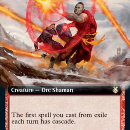 Wild-Magic Sorcerer (Extended Art) [Dungeons & Dragons: Adventures in the Forgotten Realms Commander]