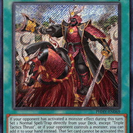 Triple Tactics Thrust [PHHY-EN069] Secret Rare