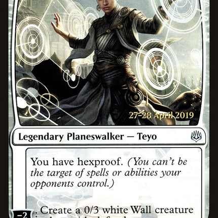 Teyo, the Shieldmage [War of the Spark Prerelease Promos]