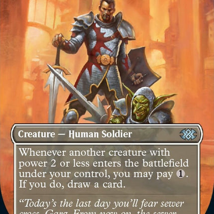 Mentor of the Meek (Borderless Alternate Art) [Double Masters 2022]
