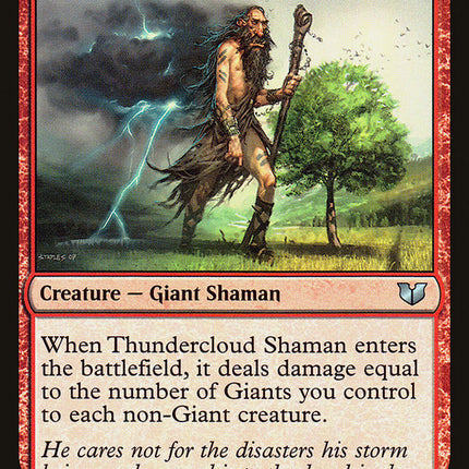 Thundercloud Shaman [Commander 2015]