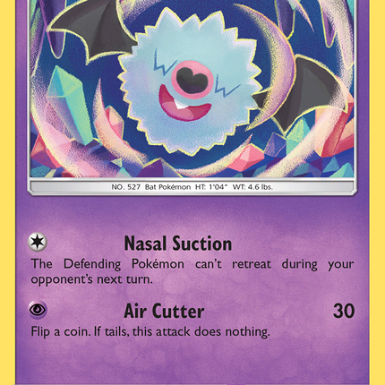 Woobat (87/236) [Sun & Moon: Cosmic Eclipse]