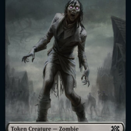 Zombie // Treasure Double-Sided Token [Double Masters 2022 Tokens]