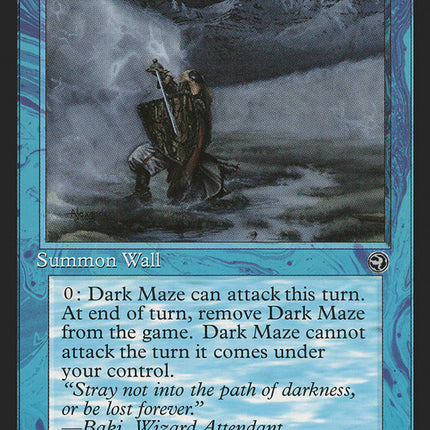 Dark Maze (Baki Flavor Text) [Homelands]