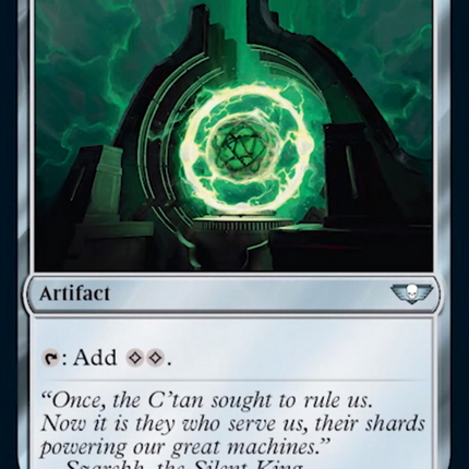Sol Ring (252) (Surge Foil) [Warhammer 40,000]