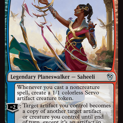 Saheeli, Sublime Artificer [Aetherdrift Commander]