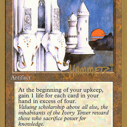 Ivory Tower (Shawn "Hammer" Regnier) [Pro Tour Collector Set]