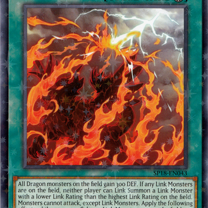 Fire Prison [SP18-EN043] Starfoil Rare