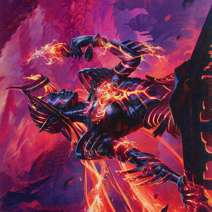 Ayara, Furnace Queen Art Card [March of the Machine Art Series]