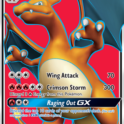 Charizard GX (SM60) (Jumbo Card) [Sun & Moon: Black Star Promos]
