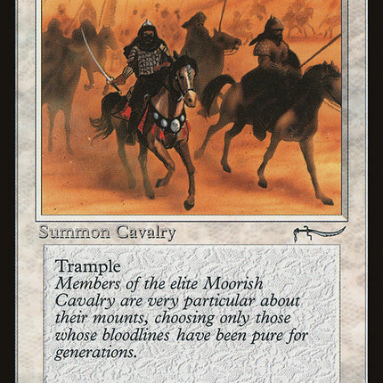 Moorish Cavalry (Light Mana Cost) [Arabian Nights]