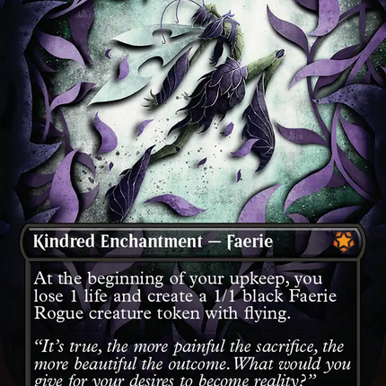 Bitterblossom (Borderless) [Lorwyn Eclipsed Special Guests]