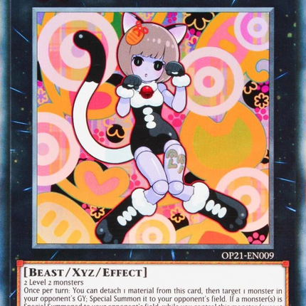 Number 29: Mannequin Cat [OP21-EN009] Super Rare