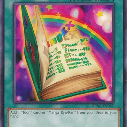 Toon Table of Contents [DPBC-EN047] Rare