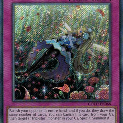 Trickstar Reincarnation [COTD-EN068] Secret Rare