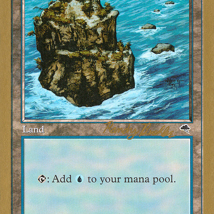 Island (rb335) (Randy Buehler) [World Championship Decks 1998]