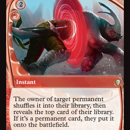 Chaos Warp (Future Sight) [Mystery Booster: Commander Edition]