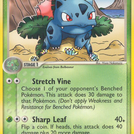 Ivysaur (35/100) [EX: Crystal Guardians]