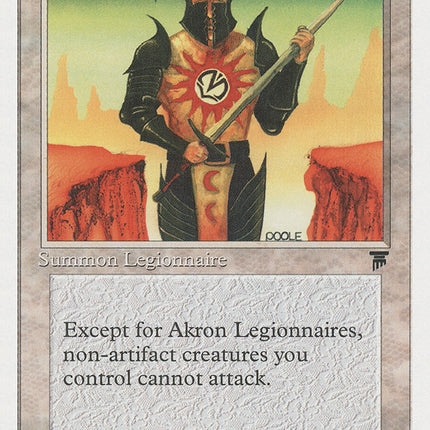 Akron Legionnaire [Chronicles]