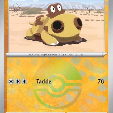 Hippopotas (052/131) (Poke Ball Pattern) [Scarlet & Violet: Prismatic Evolutions]