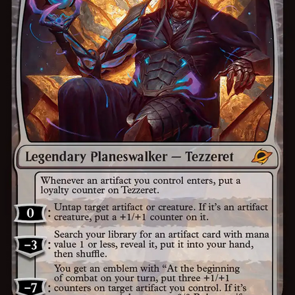 Tezzeret, Cruel Captain [Edge of Eternities]