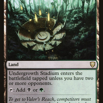 Undergrowth Stadium [Commander Legends]