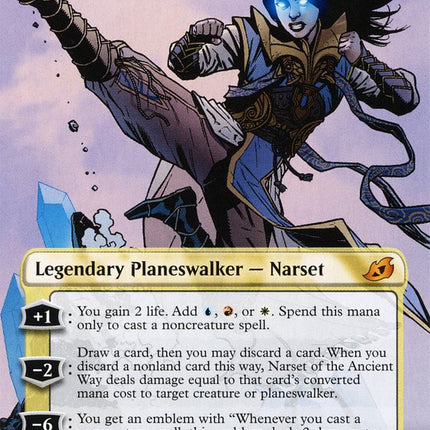 Narset of the Ancient Way (Borderless) [Ikoria: Lair of Behemoths]