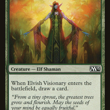 Elvish Visionary [Magic 2013]