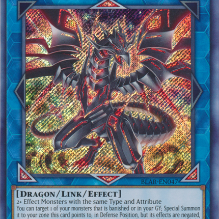 Darkness Metal, the Dragon of Dark Steel [BLAR-EN047] Secret Rare