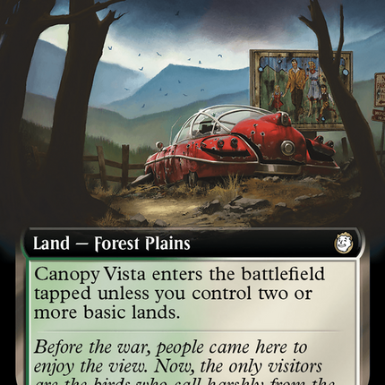 Canopy Vista (Extended Art) (Surge Foil) [Fallout]