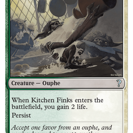 Kitchen Finks (White Border) [Mystery Booster 2]
