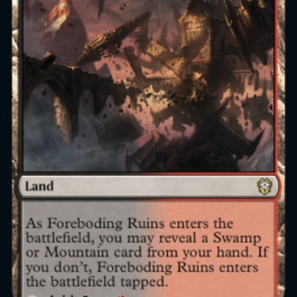 Foreboding Ruins [Dominaria United Commander]