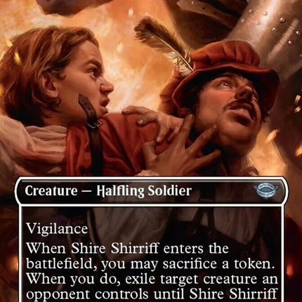 Shire Shirriff (Borderless Alternate Art) [The Lord of the Rings: Tales of Middle-Earth]