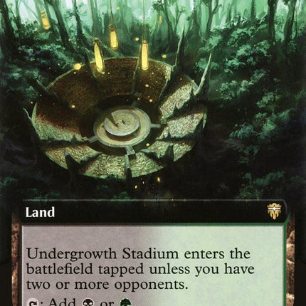 Undergrowth Stadium (Extended Art) [Commander Legends]
