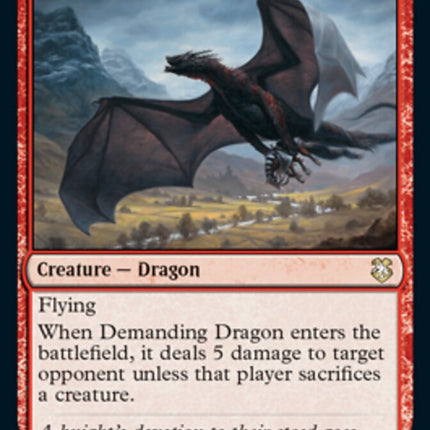 Demanding Dragon [Dungeons & Dragons: Adventures in the Forgotten Realms Commander]