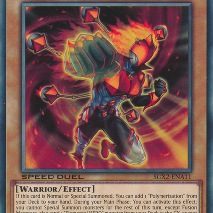 Elemental HERO Blazeman [SGX2-ENA11] Common
